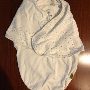 Nested bean sleep sack.